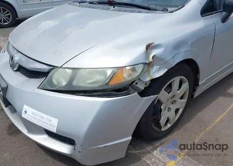 2010 Honda Civic Lx из США, поврежденный, VIN 2HGFA1F59AH310081